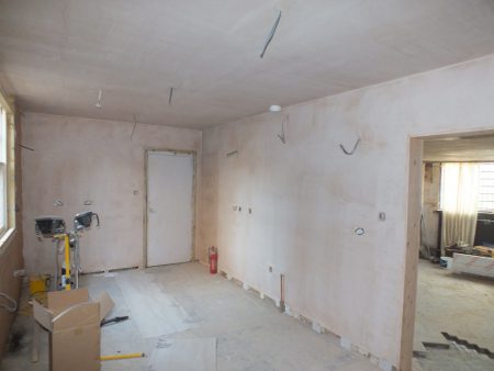 kitchen-plastered