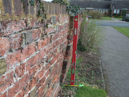 leaning-wall